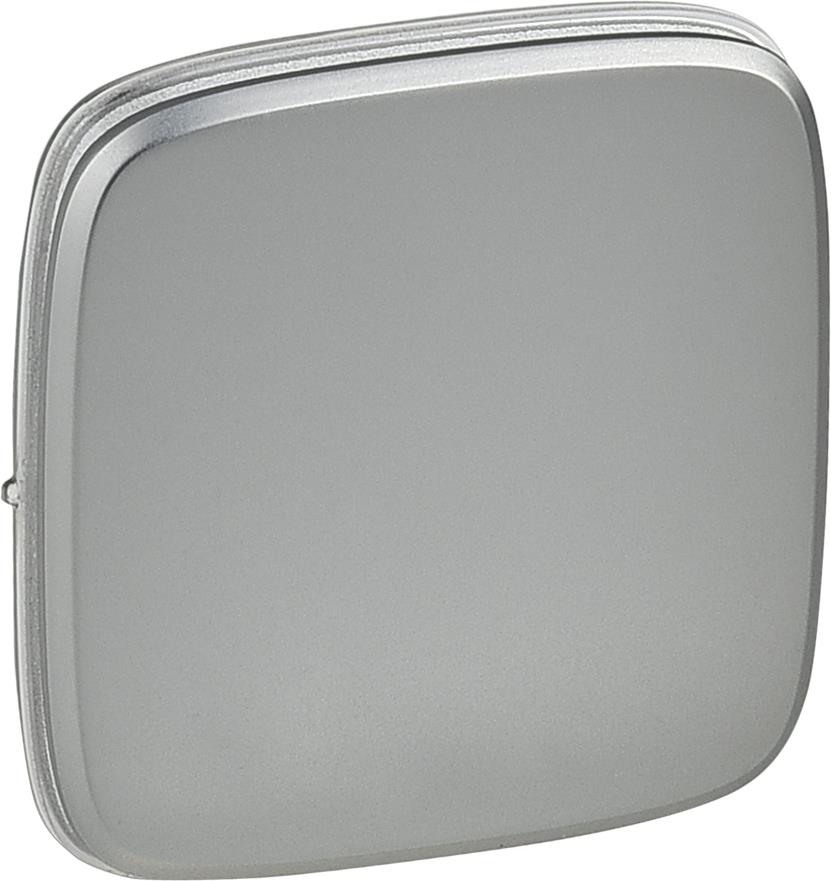 Метален лицев панел за ключ/бутон цвят Светъл никел Valena Allure Legrand  /до изчерпване/