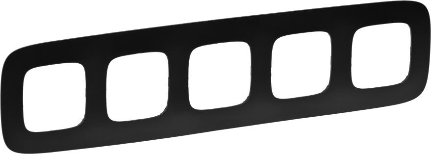 Рамка 5х цвят Черен мат Valena Allure Legrand
