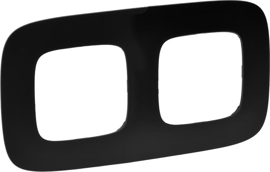 Рамка 2х цвят Черен мат Valena Allure Legrand