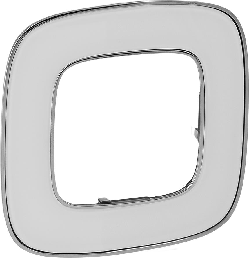 Рамка 1х цвят Бяло огледало Valena Allure Legrand