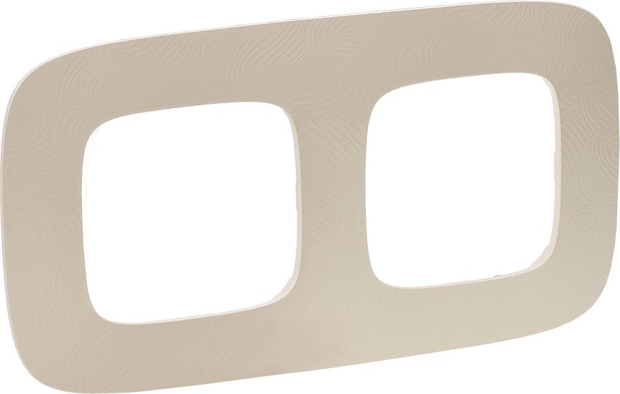 Рамка 2х цвят Крем zen Valena Allure Legrand /до изчерпване/