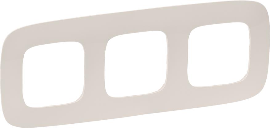 Рамка 3х цвят Крем Valena Allure Legrand