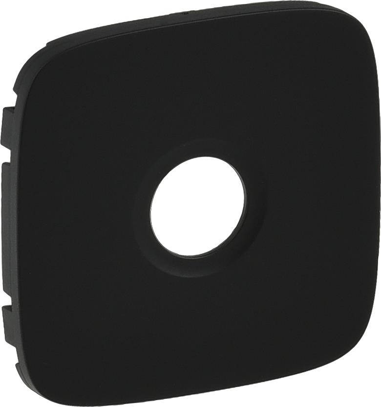 Лицев панел за TV розетка цвят Черен Valena Allure Legrand