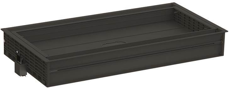 Метален капак VENID, двустранен достъп, вграждане на фурнир, Bachmann