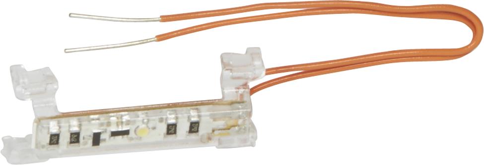 LED лампа за индикатор (бяла) за ключ с неутрала 230V 3мА Legrand