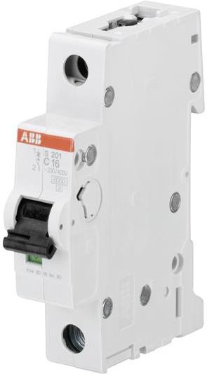 Автоматичен прекъсвач S201 1P 32A крива С 6kA ABB