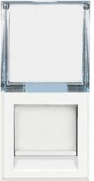 Розетка RJ45 cat.6 UTP конектор toolless IDC 1 мод. цвят Бял Axolute Bticino