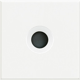 Празен модул 2 мод. с отвор 9мм. цвят Бял Axolute Bticino