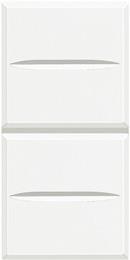 Бутон двоен NO+NO 1 мод. 10A аксиален цвят Бял Axolute Bticino /до изчерпване/