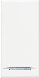 Бутон 1 мод. 10A цвят Бял Axolute Bticino /до изчерпване/