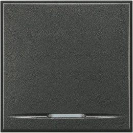 Бутон 2 мод. 10A цвят Антрацит Axolute Bticino /до изчерпване/