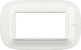 Рамка 4 мод. овална White monochrom Axolute Bticino /до изчерпване/