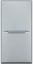 Бутон 1 мод. 10A аксиален цвят Алуминий Axolute Bticino