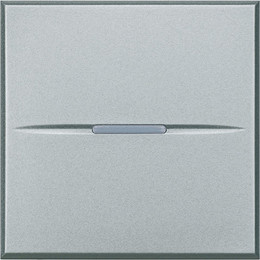 Девиаторен ключ 2 мод. 10A аксиален цвят Алуминий Axolute Bticino