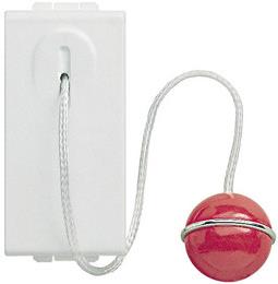 Бутон с шнур 1 мод. 10A цвят Бял LL Bticino 