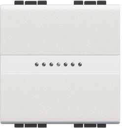 Кръстат ключ 2 мод. 16A аксиален цвят Бял LL Bticino 