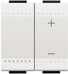 Димер бутонен R=20-600W L=20-600VA 2 мод. цвят Бял LL Bticino
