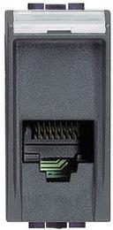 Розетка RJ11 1 мод. цвят Антрацит LL Bticino 