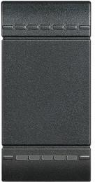 Лицев панел за ключ 1 мод. цвят антрацит LL Bticino 