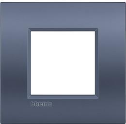 Рамка 2 мод. метална Blue moon AIR LL Bticino 