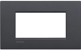 Рамка 4 мод. метална Anthracite AIR LL Bticino 