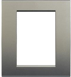 Рамка 3+3 мод. метална правоъгълна Avenue LL Bticino