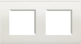 Рамка 2х2 мод. правоъгълна White LL Bticino