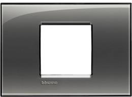 Рамка 2 мод. (за 3 мод.) правоъгълна London fog LL Bticino 