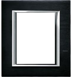 Рамка 3+3 мод. (на два реда) правоъгълна Brushed antracite Axolute Bticino /до изчерпване/