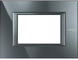 Рамка 3 мод. правоъгълна Antracite Axolute Bticino