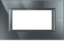 Рамка 4 мод. правоъгълна Antracite Axolute Bticino