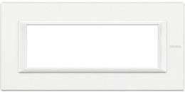 Рамка 6 мод. правоъгълна White monochrom Axolute Bticino