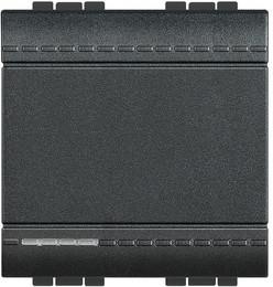 Бутон 2 мод. 10A цвят Антрацит LL Bticino 