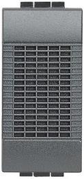 Звънец 220V 8VA 80 dB 1 мод. цвят антрацит LL Bticino