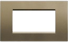 Рамка 4 мод. метална правоъълна Square LL Bticino