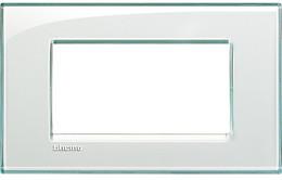 Рамка 4 мод. правоъгълна Acquamarine LL Bticino 