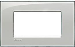 Рамка 4 мод. правоъгълна Cold grey LL Bticino