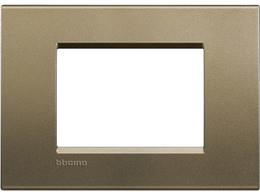 Рамка 3 мод. метална правоъгълна Square LL Bticino 