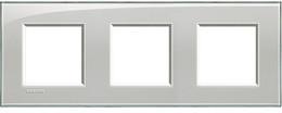 Рамка 3х2 мод. правоъгълна Cold grey LL Bticino