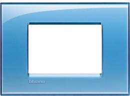 Рамка 3 мод. правоъгълна Blue LL Bticino