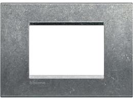 Рамка 3 мод. метална правоъгълна Native LL Bticino 