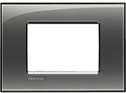 Рамка 3 мод. правоъгълна London fog LL Bticino 