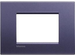 Рамка 3 мод. метална правоъгълна Club LL Bticino