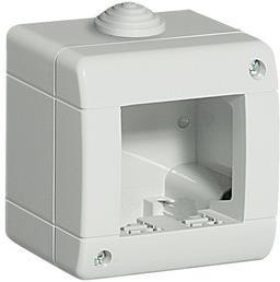 Кутия цвят Сив IP 40 2 модула LL Bticino