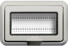 Лицева рамка + носеща IP55 4 мод. цвят Бял LL Bticino