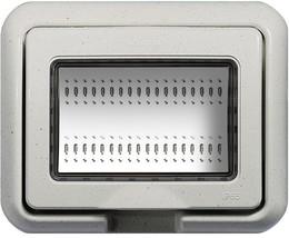 Лицева рамка + носеща IP55 3 мод. цвят Бял LL Bticino