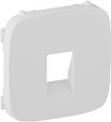 Лицев панел за единична розетка за тонколони цвят Бял Valena Allure Legrand