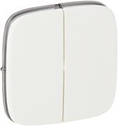 Лицев панел за сериен ключ цвят Бял Valena Allure Legrand