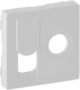 Лицев панел за TV+RJ45 розетка цвят бял Valena Life Legrand