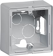 Единична конзола открит монтаж цвят алуминий Valena Life Legrand